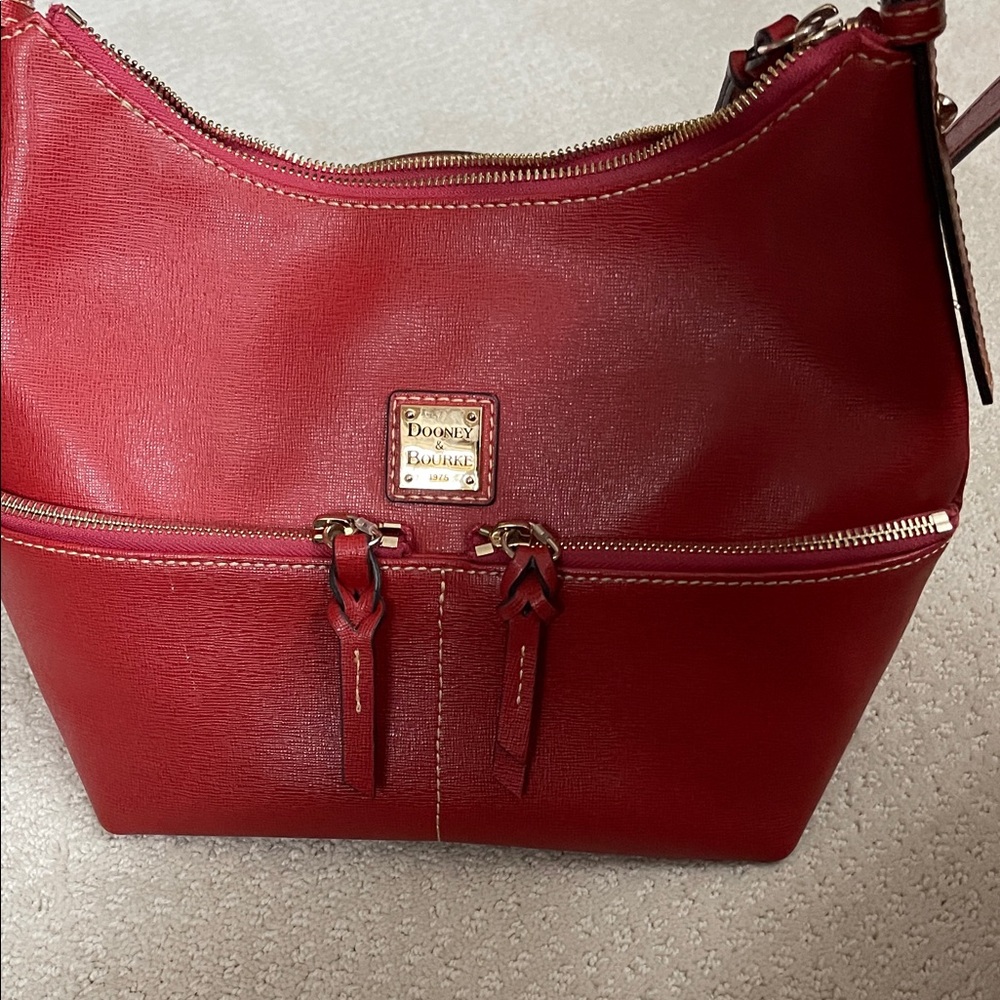 Dooney & Bourke Red Shoulder Bag